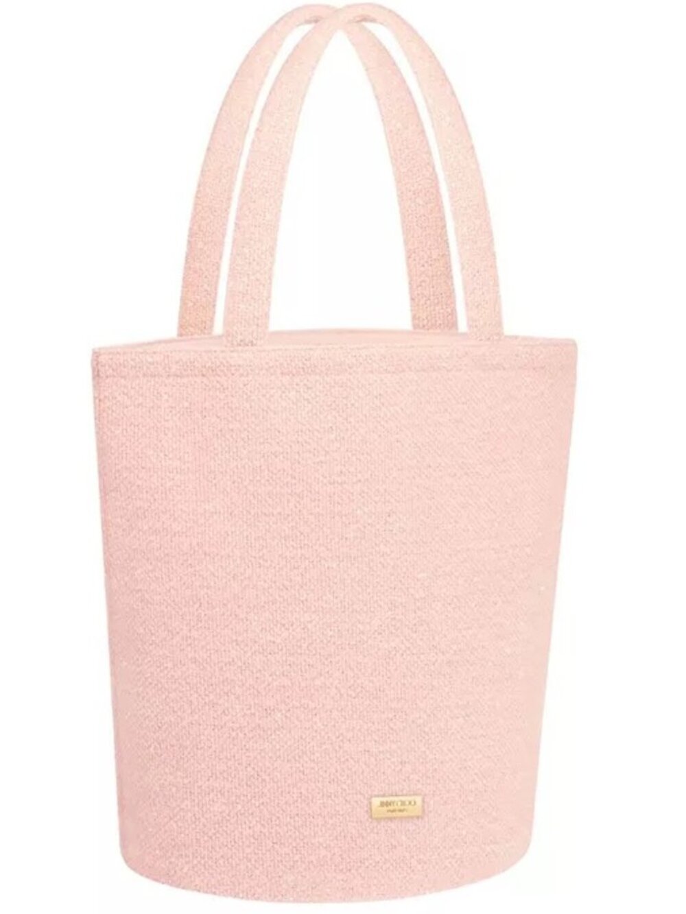 Jimmy Choo Shimmer Pink Tote Bag
